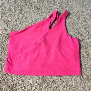 Beyond Yoga Spacedye Lost Your Mind Built In Bra Cropped Tank